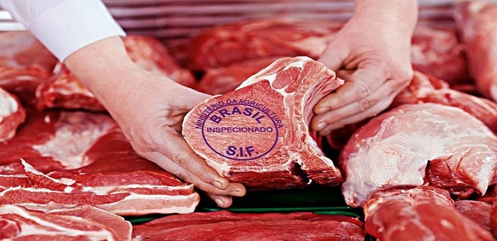 carne brasileira exportação