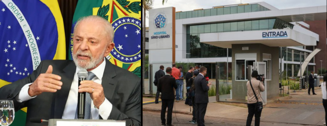 O presidente Lula foi operado na madrugada desta terça-feira, no hospital Sírio-Libanês, em São Paulo, após sentir forte dor de cabeça.