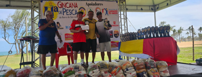A 41ª Gincana de Pesca de Barra de São João reuniu mais de 150 participantes no Praião, no último final de semana. O evento, organizado pelo Clube de Pesca de Barra de São João, contou com o apoio da Secretaria de Turismo e Eventos e atraiu pescadores de diversas cidades do Rio de Janeiro e Espírito Santo.