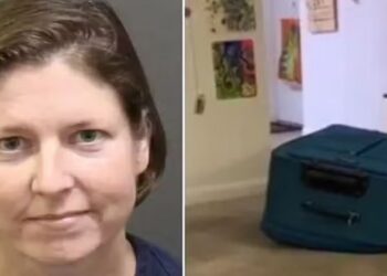 Americana é condenada à prisão perpétua após prender marido em mala até a morte