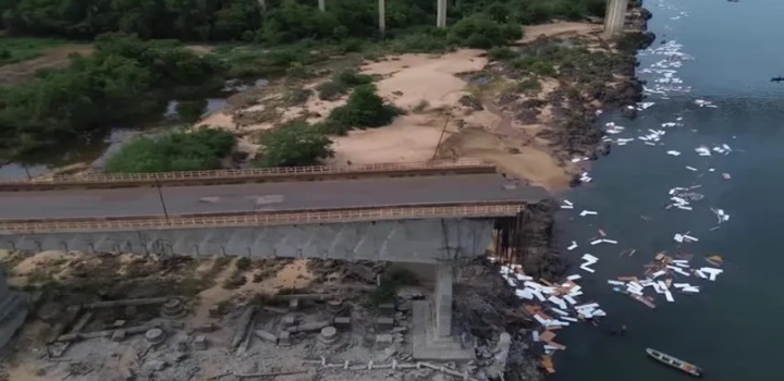 queda de ponte rio tocantins