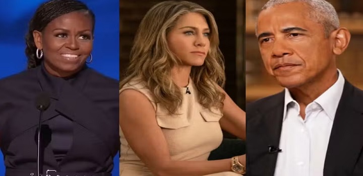 barack obama e jeniffer aniston