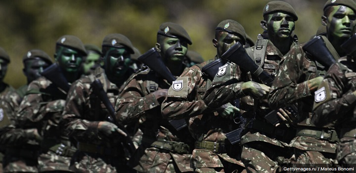 Brasil confirma posição de potência militar na América Latina
