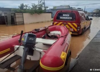 Chuvas deixam 781 desabrigados em Santa Catarina