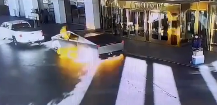 explosão de cybertruck