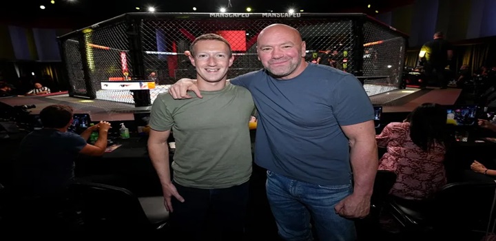 dana white mark zuckerberg