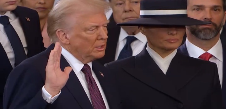 POSSE DE DONALD TRUMP