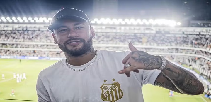 ESTREIA DE NEYMAR PELO SANTOS