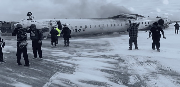 acidente com avião no canadá