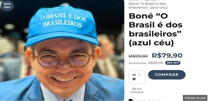 boné brasil dos brasileiros