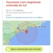 alerta de terremoto