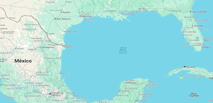 google maps golfo da america