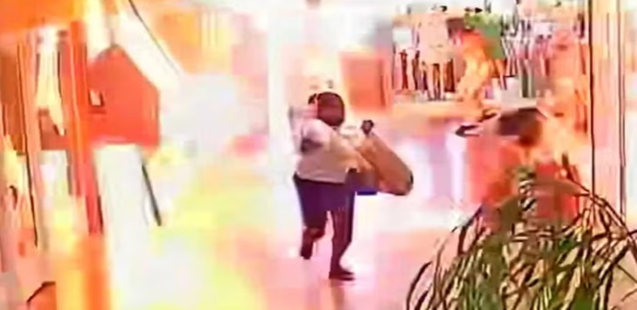 mulher que explodiu loja no campos shopping