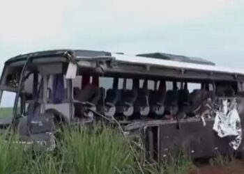 ACIDENTE ONIBUS NUPORANGA