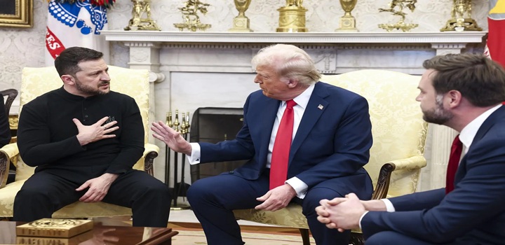 trump briga com zelensky