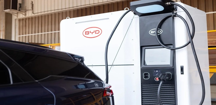 carregador BYD carros elétricos