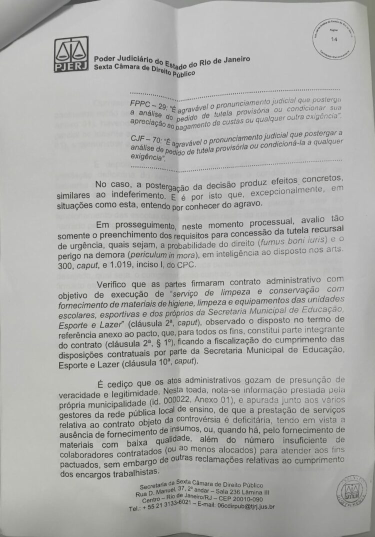 Decisão Judicial contorna crise na educação de Rio das Ostras-RJ