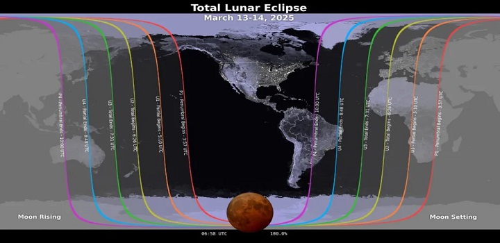 LUA DE SANGUE ECLIPSE LUNAR TOTAL