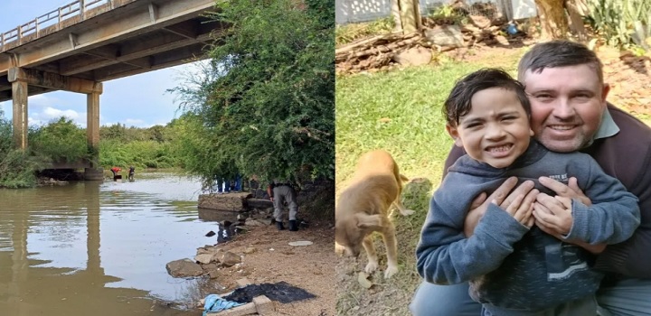PAI ARREMESSA FILHO DE PONTE