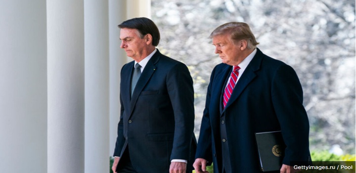 Bolsonaro sugere que Trump deve intervir para garantir liberdade no Brasil
