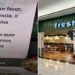 Restaurante em SP atribui dificuldade de contratar funcionários ao 'pessoal do Bolsa Família e da cervejinha' Foto: Reprodução/Redes sociais | Reprodução/Redes sociai