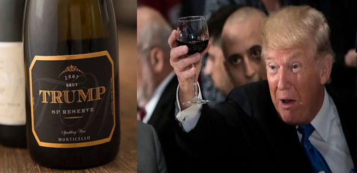 donald trump vinhos