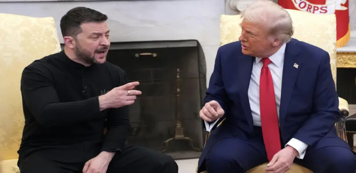 Trump culpa Zelensky pelo impasse nas negociações de paz com a Rússia.