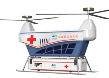 China desenvolveu o primeiro drone de resgate de emergência do mundo
