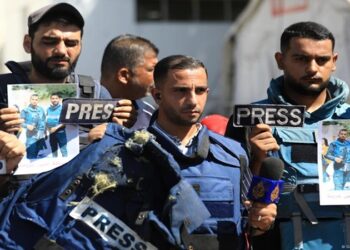 morte de jornalistas em gaza