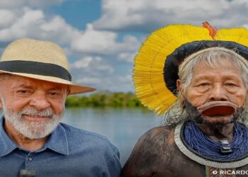 lula e cacique raoni