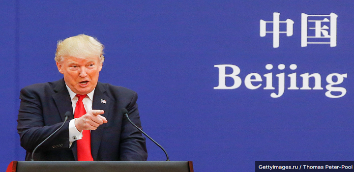 TRUMP AMEAÇA CHINA