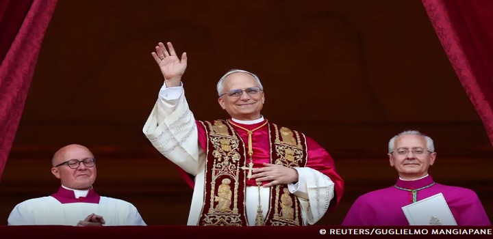 Robert Francis Prevost é eleito papa e se chamará Leão XIV