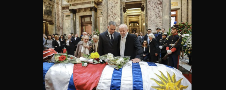 Cerimônia no Parlamento uruguaio reúne líderes da América Latina e Europa para homenagear o ex-presidente, morto aos 89 anos