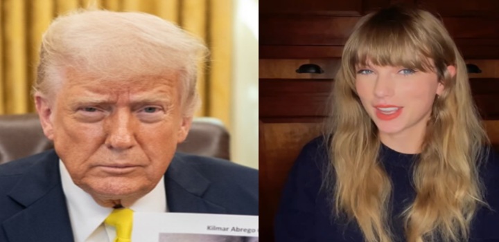 Donald Trump ataca Taylor Swift e faz comentário sobre corpo da cantora