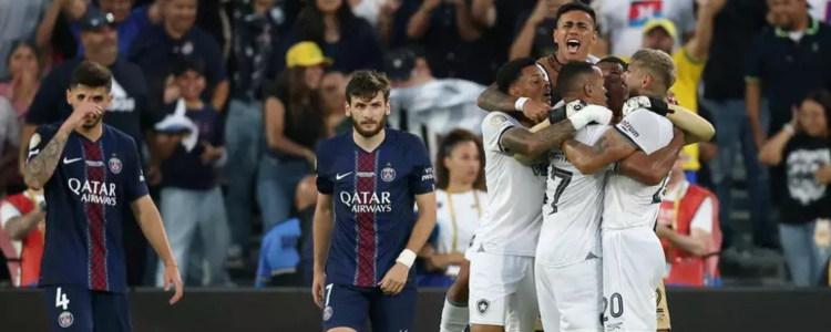 Botafogo vence PSG por 1 a 0 no Mundial de Clubes e quebra tabu de mais de uma década sem vitórias sul-americanas sobre equipes europeias em torneios oficiais.