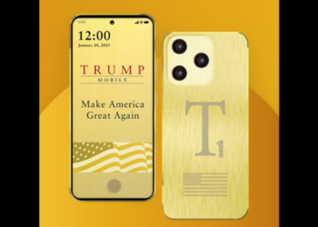 Organização Trump anuncia Trump Mobile, serviço de telefonia com smartphone próprio de US$ 499 fabricado nos EUA. Central de atendimento também será nacional.