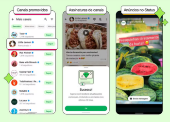 WhatsApp anuncia que vai exibir anúncios na aba "Atualizações" e liberar canais pagos com conteúdo exclusivo. Conversas continuam privadas, segundo a empresa.