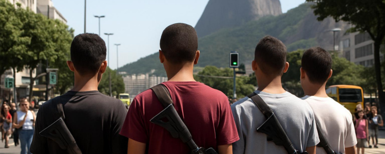"Tiros, medo, rotina: como o Rio de Janeiro se acostuma com a violência. Entenda a dessensibilização, a falha do Estado e o tráfico como 'opção' para jovens. Uma reflexão urgente sobre o absurdo que virou normal."
