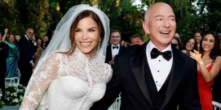 casamento de jeff bezos