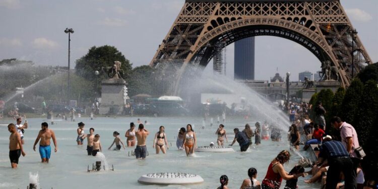 onda de calor na europa