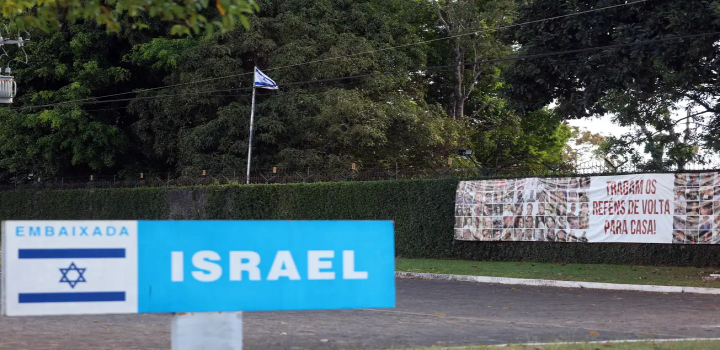 israel fecha embaixada