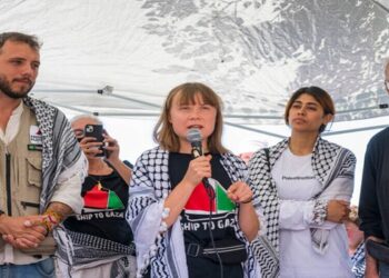 greta thunberg em gaza