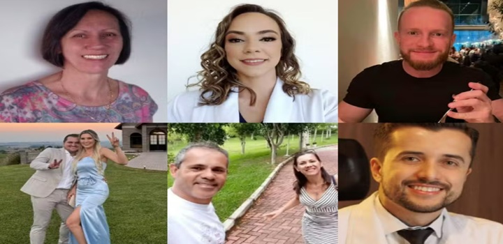 mortos em queda de balão