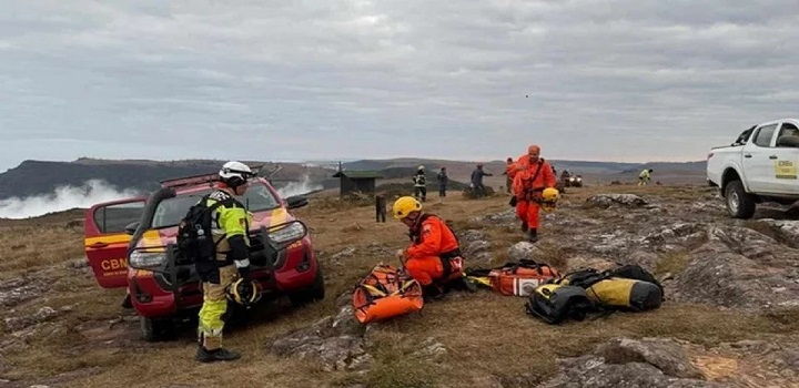 CRIANÇA MORTA EM CANYON