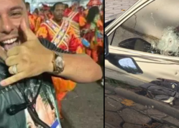 Tentativa de execução contra contraventor do jogo do bicho. Atiradores usaram Honda HR-V adaptado com seteiras para disparos. Vítima escapou com ferimentos leves.