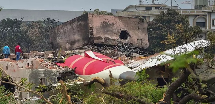 acidente air índia