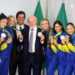 O presidente Lula anunciou a Universidade dos Esportes, ampliando projeto inicial de faculdade de futebol para diversas modalidades, com apoio ao Bolsa Atleta e incentivo ao esporte feminino