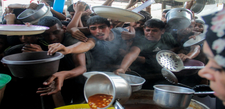 Palestinos (Reprodução Reuters)