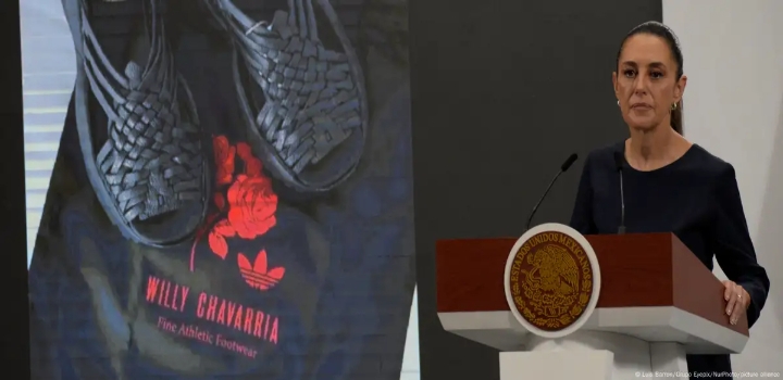 Sandálias criadas pelo designer Willy Chavarria em parceria com a Adidas, inspiradas no tradicional modelo huarache de Oaxaca, provocam polêmica no México e acusações de apropriação cultural.