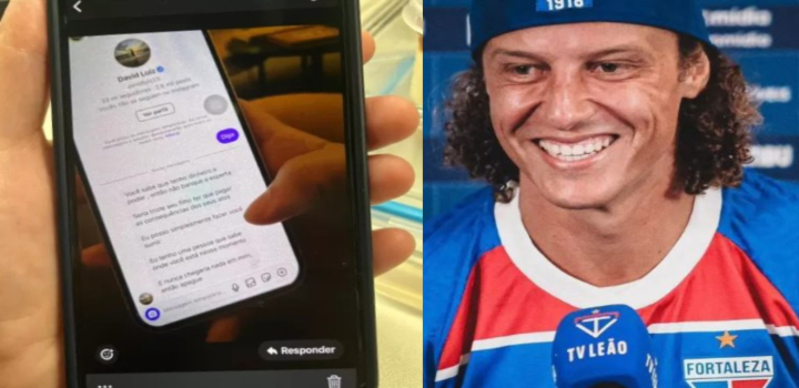 David Luiz é acusado por assistente social de agressão e ameaça: "Posso fazer você sumir". Defesa da mulher pede medida protetiva. Jogador nega encontro e diz que houve apenas troca de mensagens.
